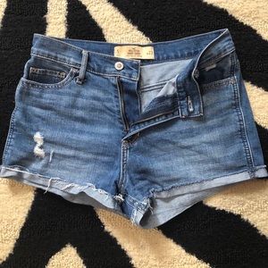 Hollister high rise short shorts